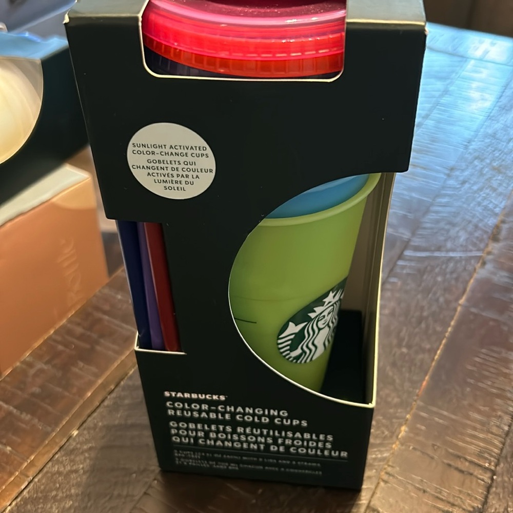 Starbucks cups